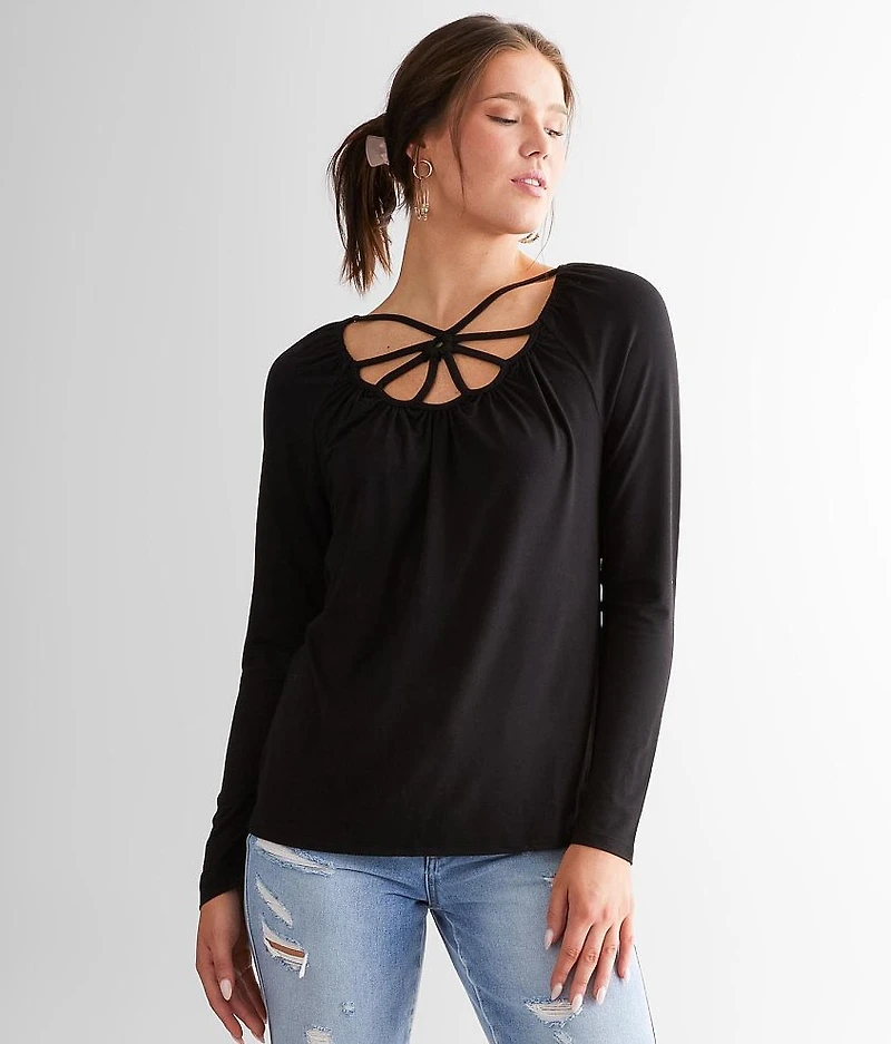 Cut-Out Strappy Top