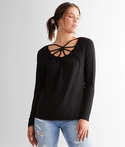 Cut-Out Strappy Top