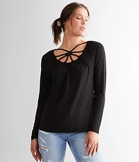Cut-Out Strappy Top