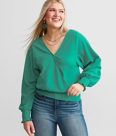 Surplice Top