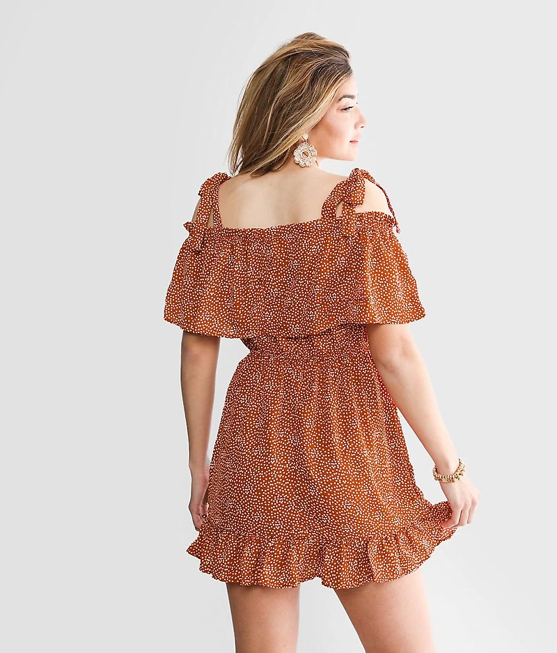 Polka Dot Mini Dress