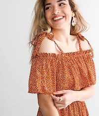 Polka Dot Mini Dress