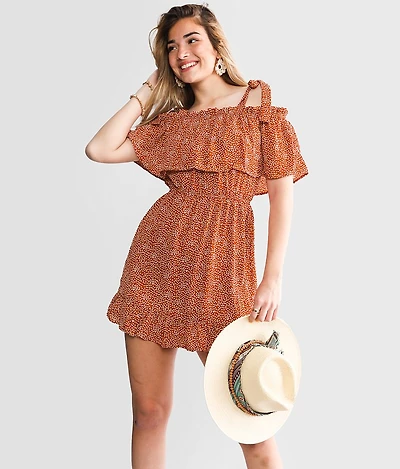 Polka Dot Mini Dress