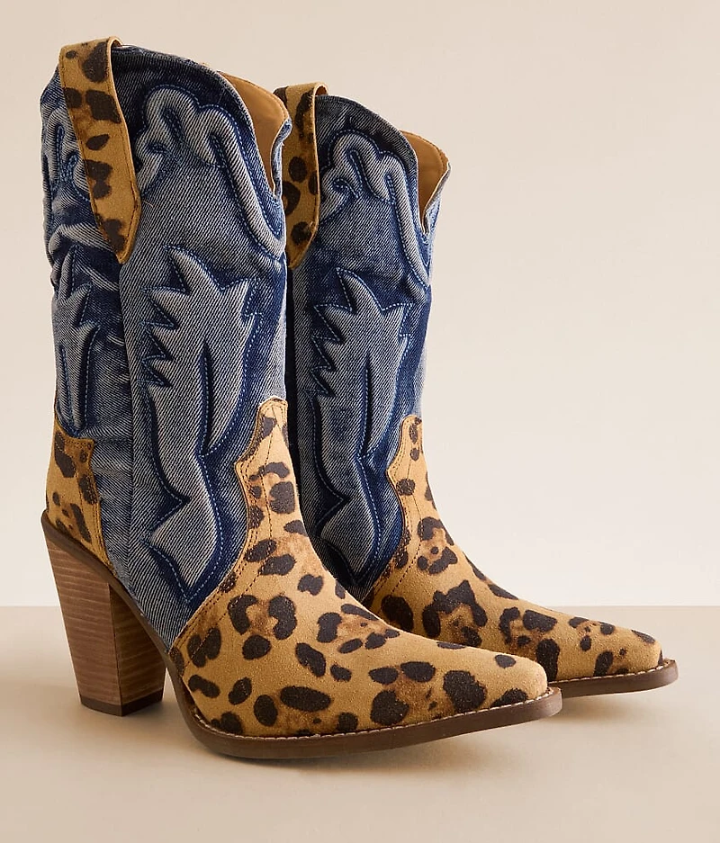 Tipsy Leather Western Boot