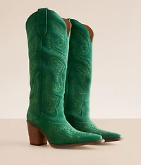 Evita Leather Western Boot
