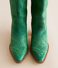 Evita Leather Western Boot