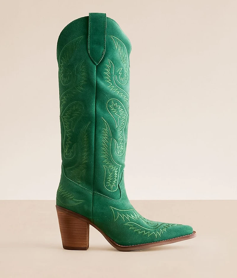 Evita Leather Western Boot