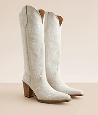 Evita Leather Western Boot