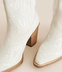 Evita Leather Western Boot