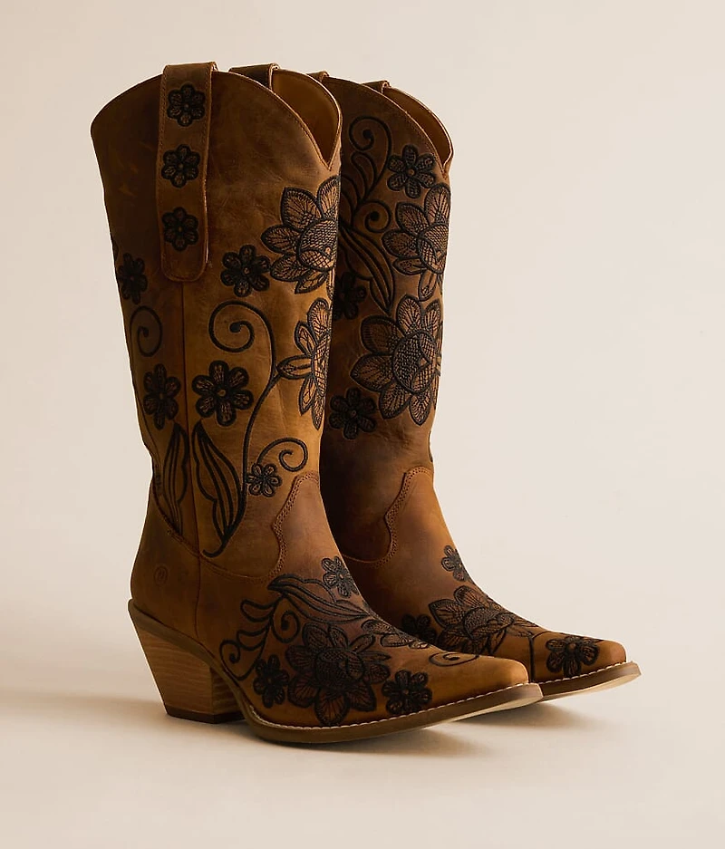 Western Swing Leather Boot