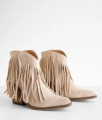 Tangles Fringe Suede Western Boot