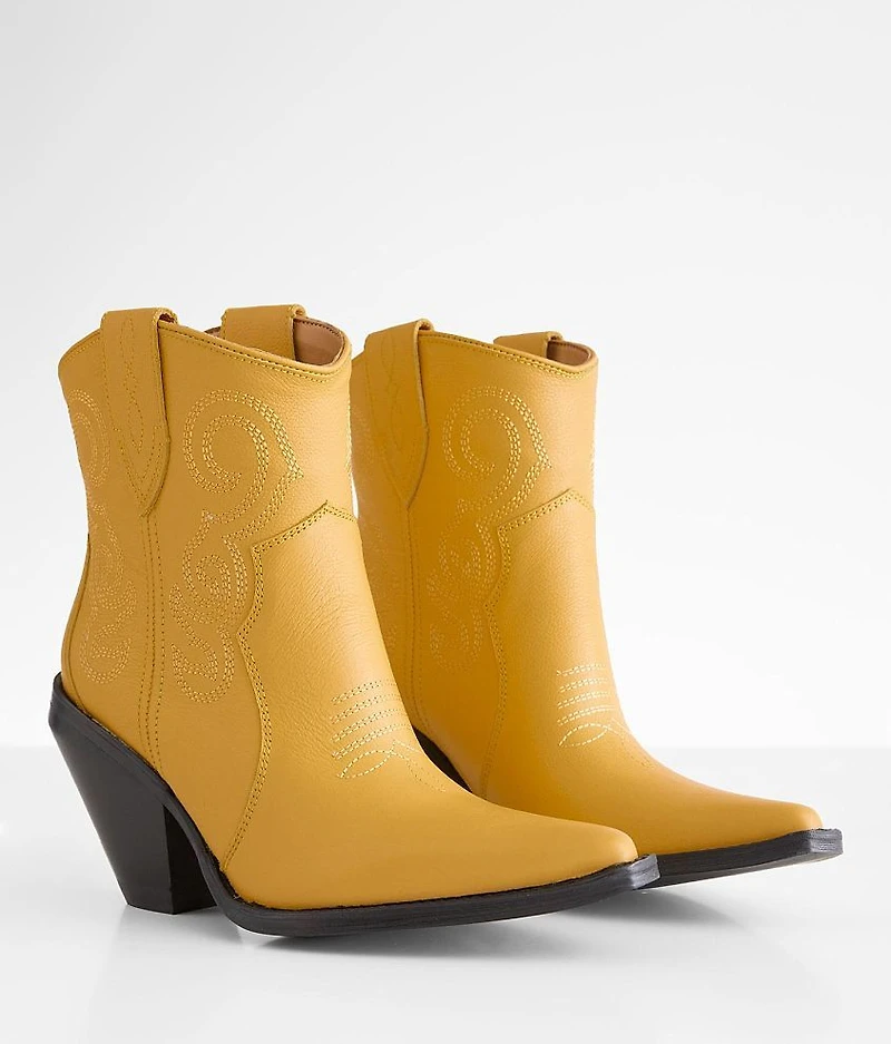 Pretty N' Prissy Western Leather Ankle Boot