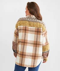 Aztec Plaid Shacket