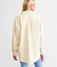 Oversized Corduroy Shacket