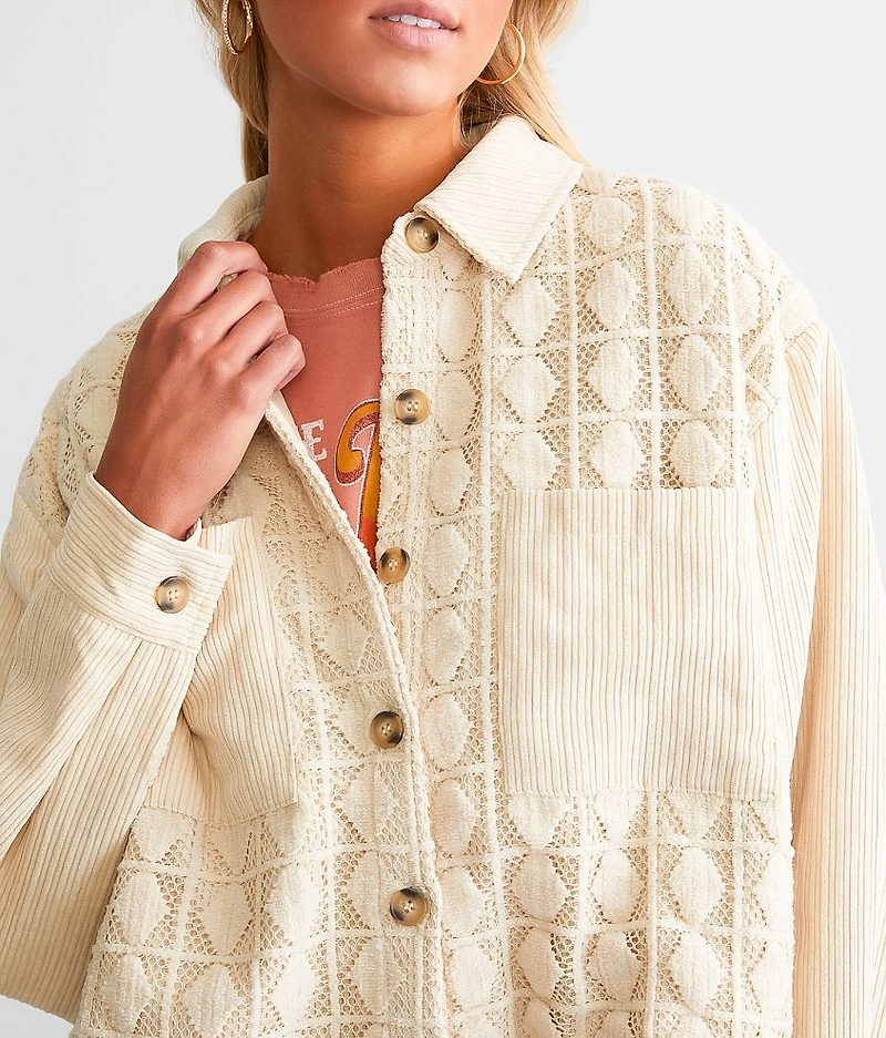 Oversized Corduroy Shacket