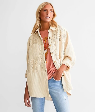Oversized Corduroy Shacket