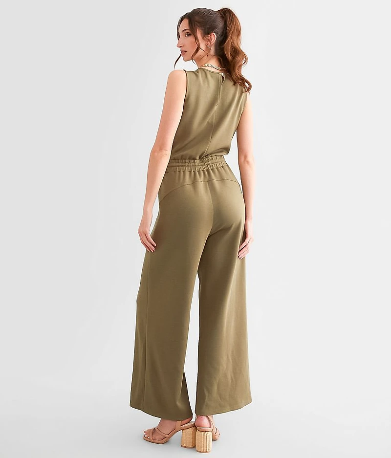 Solid Knit Jumpsuit