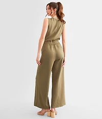 Solid Knit Jumpsuit