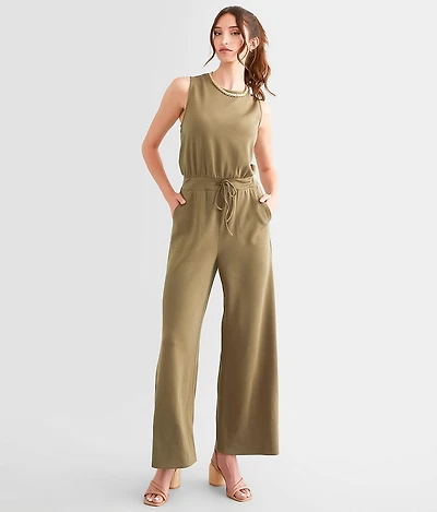 Solid Knit Jumpsuit