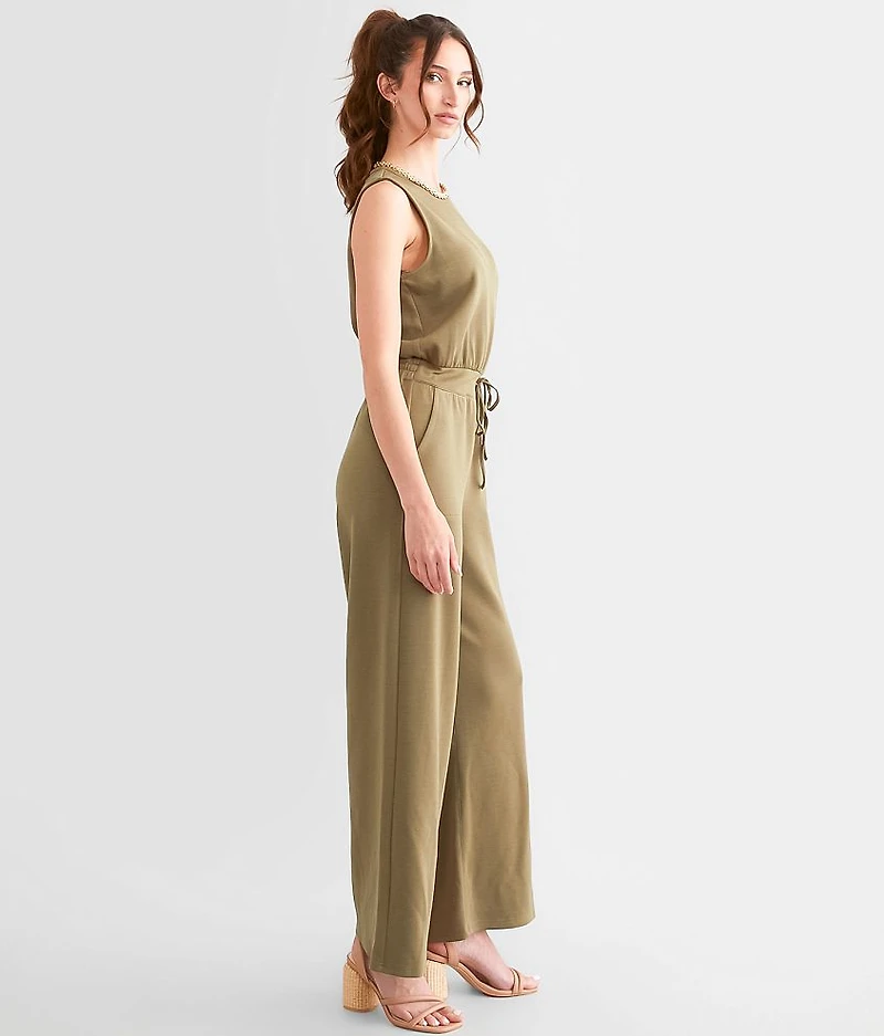 Solid Knit Jumpsuit