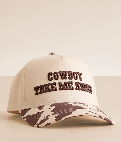 Cowboy Take Me Away Baseball Hat