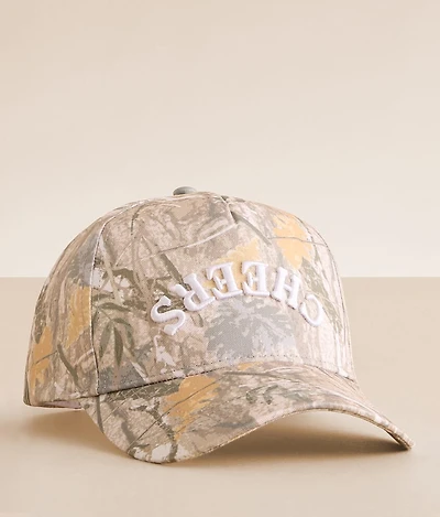 Cheers Camo Baseball Hat