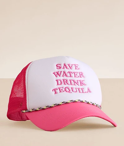 Save Water Drink Tequila Trucker Hat