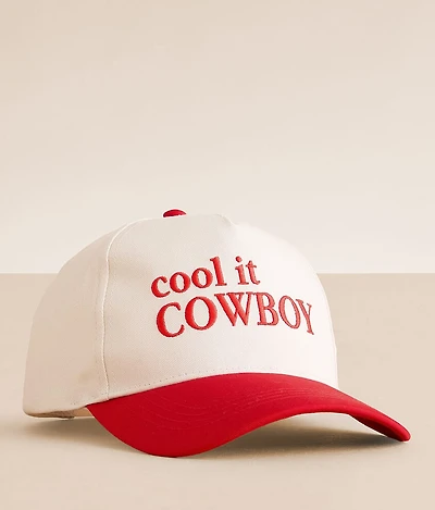 Cool It Cowboy Baseball Hat