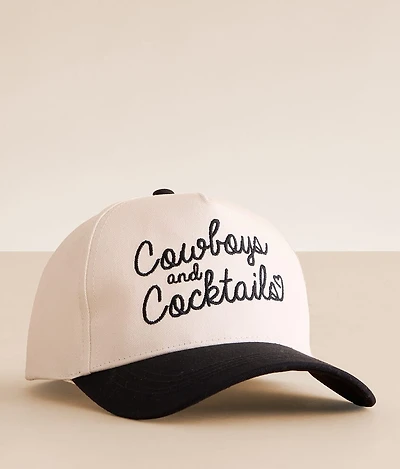Cowboys & Cocktails Baseball Hat