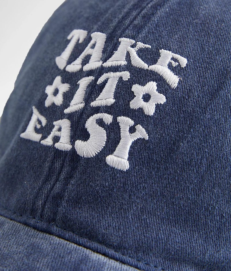Take It Easy Washed Dad Hat