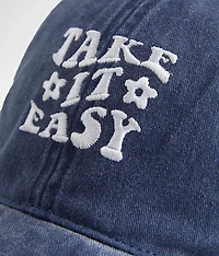 Take It Easy Washed Dad Hat