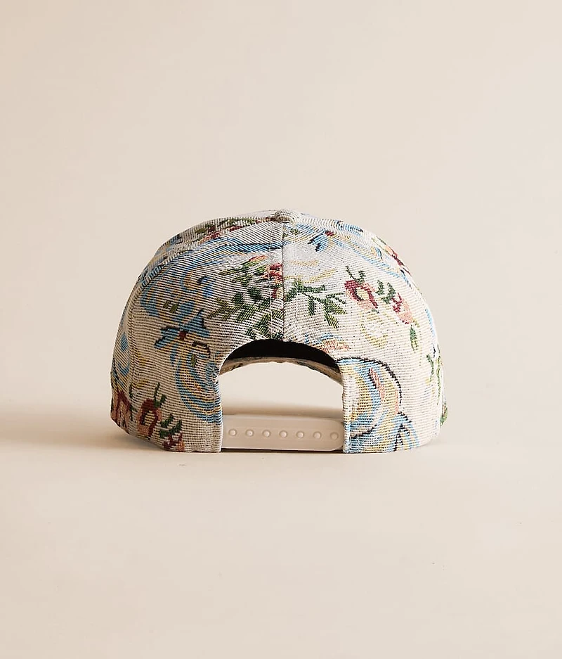 Obsessed Floral Jacquard Hat
