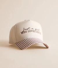 Just A Girl Who Loves Jesus Hat