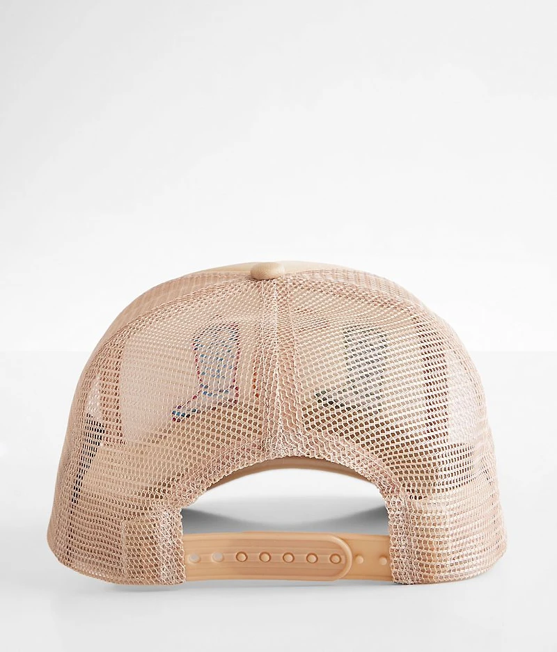 Cowboy Boots Trucker Hat