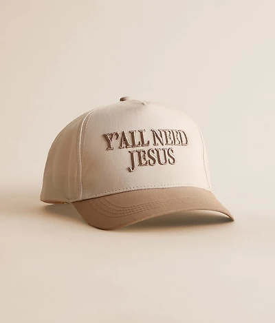 Y'all Need Jesus Baseball Hat