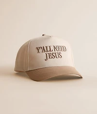 Y'all Need Jesus Baseball Hat