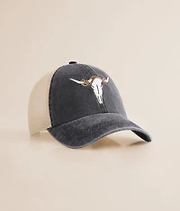 Washed Steerhead Baseball Hat