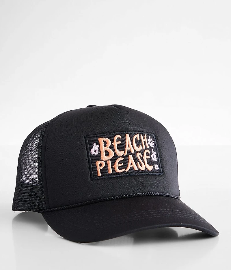 Beach Please Trucker Hat
