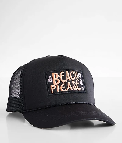 Beach Please Trucker Hat