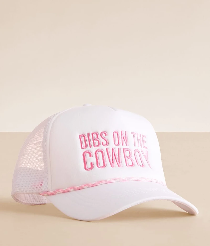 Dibs On The Cowboy Trucker Hat