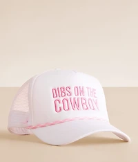 Dibs On The Cowboy Trucker Hat