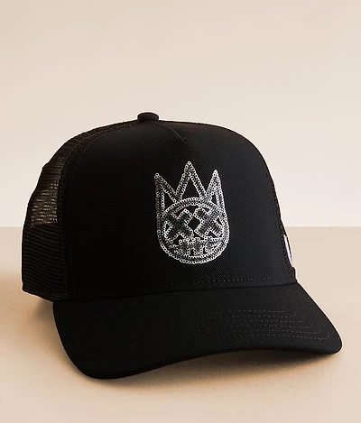 Cult of Individuality Sequins Trucker Hat