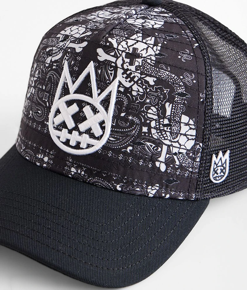 Paisley Mesh Trucker Hat