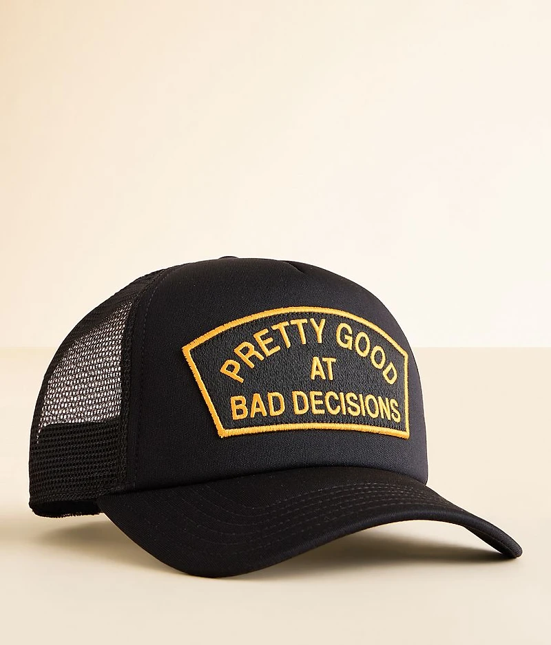 Cult of Individuality Bad Decisions Trucker Hat