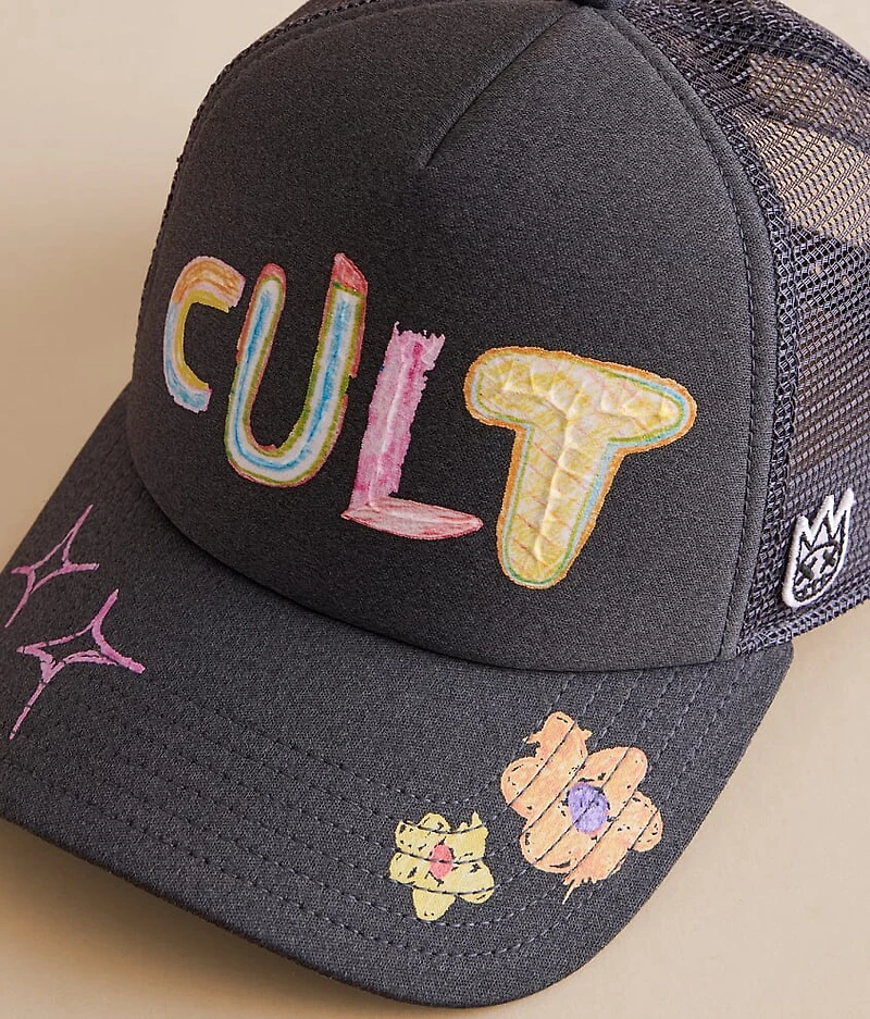 Hand Drawn Trucker Hat