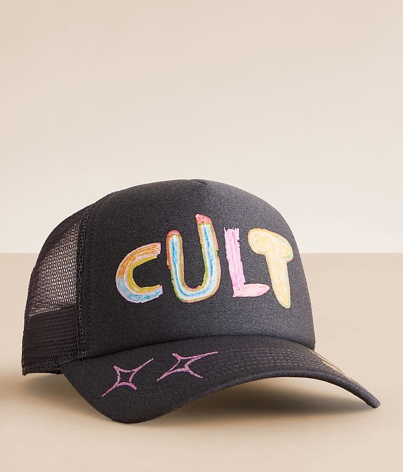 Hand Drawn Trucker Hat