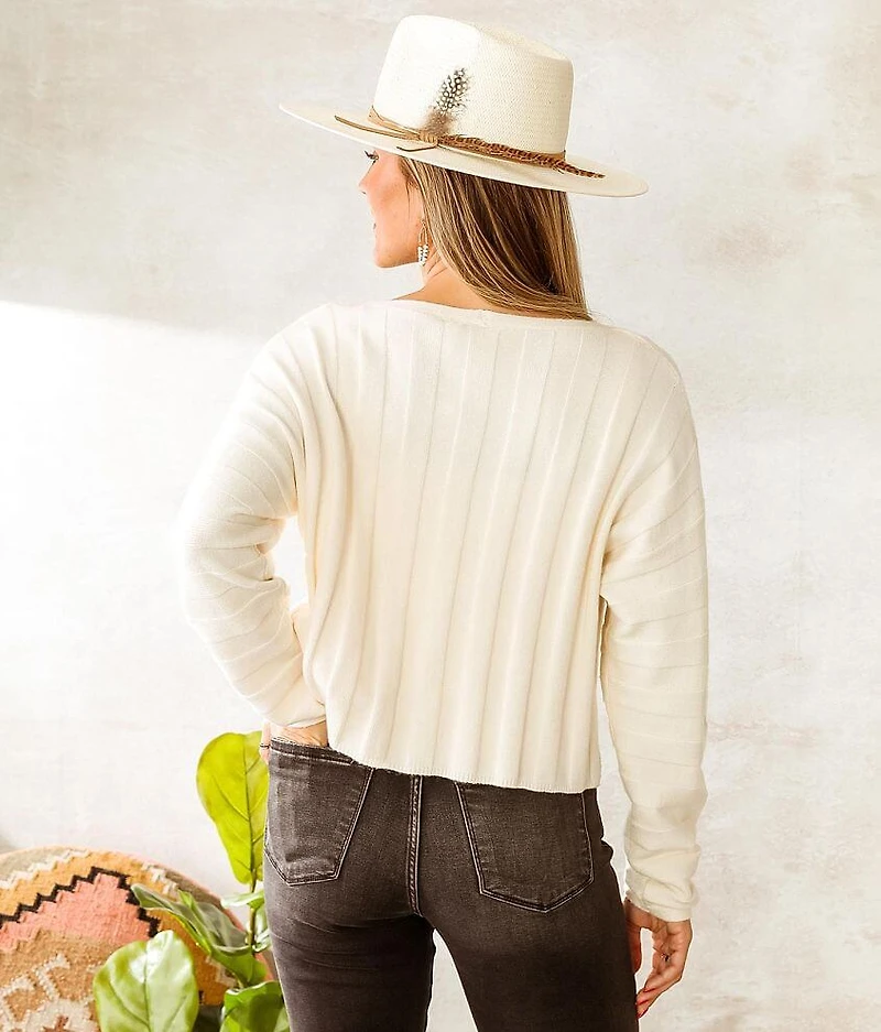 2 Pieced Cardigan Sweater Set