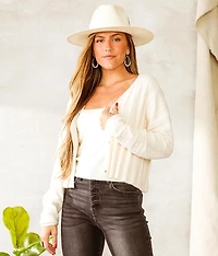 2 Pieced Cardigan Sweater Set