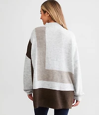 Geo Oversized Sweater