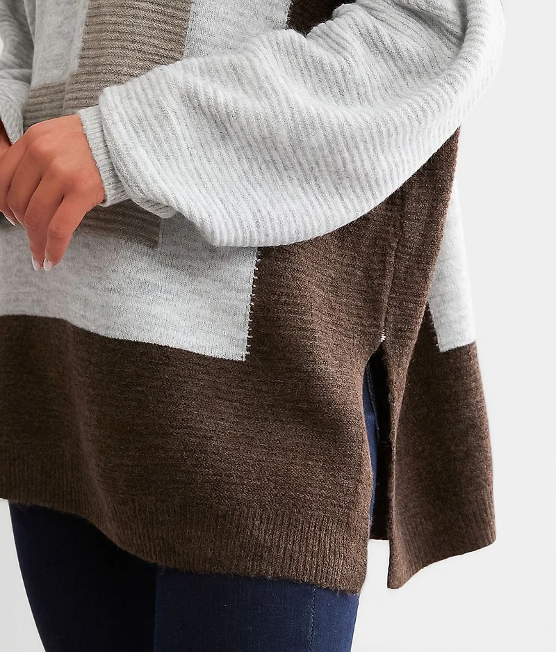 Geo Oversized Sweater